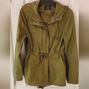 Love Tree Olive Green Utility Jacket - Size Medium